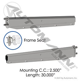 Automann 562.490SS201FS Spring-Loaded Hanger Tapered SS201 FS