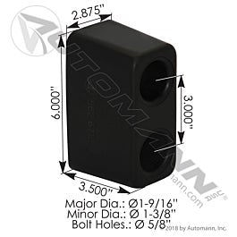 Automann 562.6112 Trailer Bumper