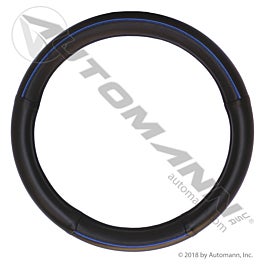 Automann 562.99009SWC-B Steering Wheel Cover Black/Blue