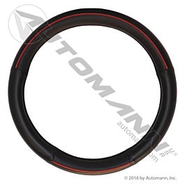 Automann 562.99009SWC-R Steering Wheel Cover Black/Red
