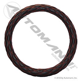 Automann 562.99010SWC-R Steering Wheel Cover Black/Red