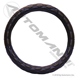 Automann 562.99011SWC-B Steering Wheel Cover Black/Blue
