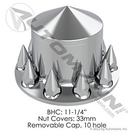 Automann 562.F1007C Rear Axle Cover Set Pointed