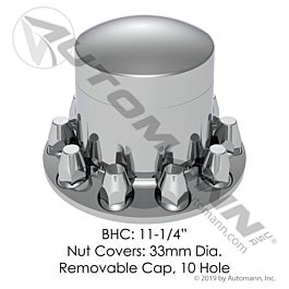 Automann 562.F1009C Rear Axle Cover Set Deep