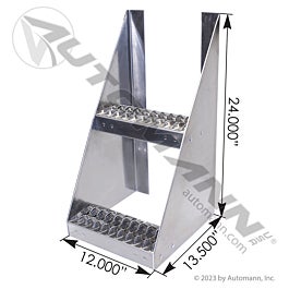 Automann 562.FS12A Frame Step 12x13.5x24 Aluminum