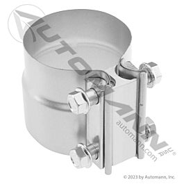 Automann 562.U3103A Band Clamp Preformed 3in Aluminized