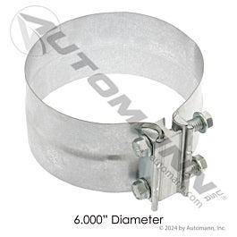 Automann 562.U3106A Exhaust Clamp Preformed 6in
