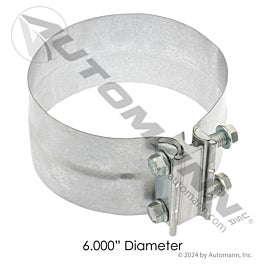 Automann 562.U3106A Exhaust Clamp Preformed 6in
