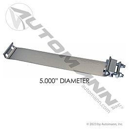 Automann 562.U3205A Band Clamp Flat 5in Aluminized