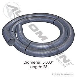 Automann 562.U7250-25G Flex Tubing 5in X 25ft Galvanized