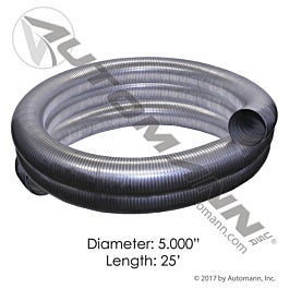 Automann 562.U7250-25SS304 Flex Tubing 5in x 25ft 304SS