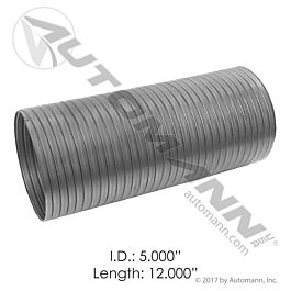 Automann 562.U7350-12G Flex Tubing 5in X 12in Galvanized