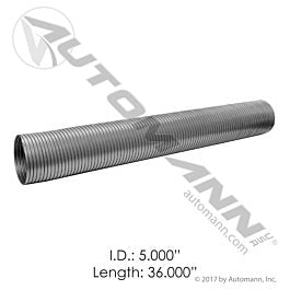 Automann 562.U7350-36G Flex Tubing 5in X 36in Galvanized