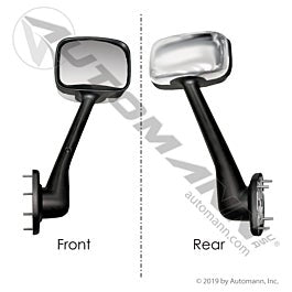 Automann 563.46012C Hood Mount Mirror RH Chrome