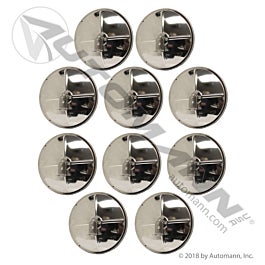 Automann 563.9004BK Convex Mirror 8.5in S.Steel 10 Pack