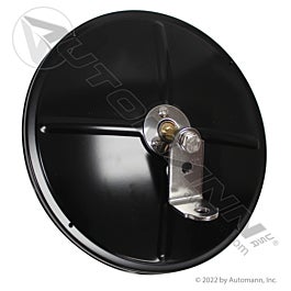Automann 563.9021 Convex Mirror Steel Black 8.5in