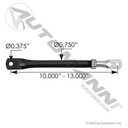 Automann 563.9130 Mirror Bracket Adjustable 10-13in