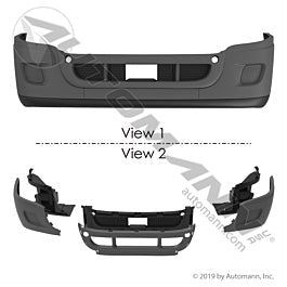 Automann Bumper Assembly Cascadia Freightliner - 564.46436K