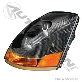 Automann 564.96016 LH Projector Black Headlamp Volvo