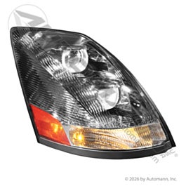 Automann 564.96017C Headlamp RH Projector Chrome Volvo
