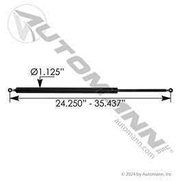 Automann 565.196516 Stabilus Hood Shock Kenworth