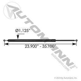 Automann 565.852060 Stabilus Hood Shock Freightliner