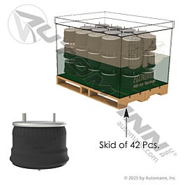 Automann 566.ER8729-42 Econoride Air Spring Rolling Lobe Bulk