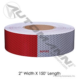 Automann 571.CT0701 18in Red/White 150ft Roll 7yr