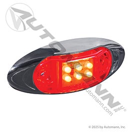 Automann 571.LD269R6 Red 2 in x 4 in Oval Marker