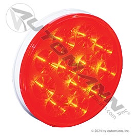 Automann 571.LD40R12MV LED S/T/T Light 4in Red 10-30V