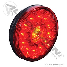 Automann 571.LD40R17 LED S/T/T Light 4in Red 17-Diode