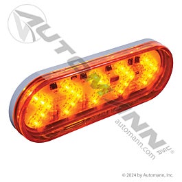 Automann 571.LD602A25 6in Seq LED Amber Turn Signal