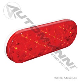Automann 571.LD60R10 LED 6in Oval Red STT Light