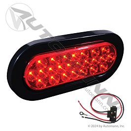 Automann 571.LD60R24-K LED 6in Oval Red 24-Diode Kit