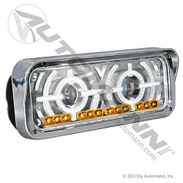 Automann 571.LD9901CPL LED Headlamp Assembly Multi-fit LH