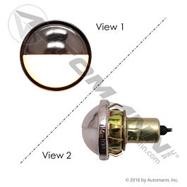 Automann 571.LG163L License Light 1-1/4in