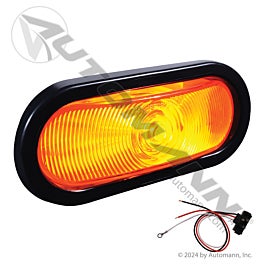 Automann 571.LG60A-K F/P/T Light Kit 6 In. Oval Amber