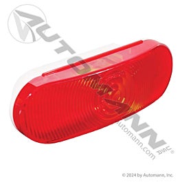 Automann 571.LG60R 6in Oval Red Incandescent Light
