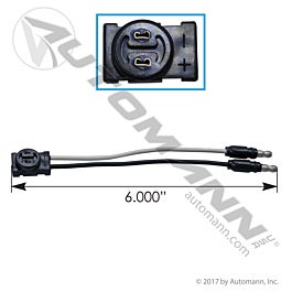 Automann 571.PT130 Pigtail 2 Wire