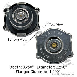 Automann 572.2031 Radiator Cap 16LB