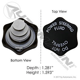 Automann 572.4005 Power Steering Reservoir Cap