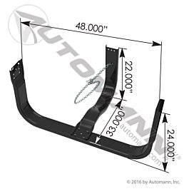 Automann 573.30001 Spare Tire Carrier Rack