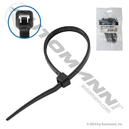 Automann 577.0418UV Nylon Zip Ties 4in Length Black