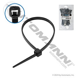 Automann 577.0640UV Nylon Zip Ties 6in Length Black