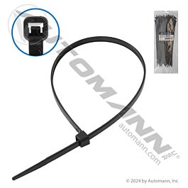 Automann 577.1150UV Nylon Zip Ties 11in Length Black