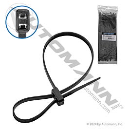 Automann 577.1250DHUV Nylon Zip Ties Dual Head 12in