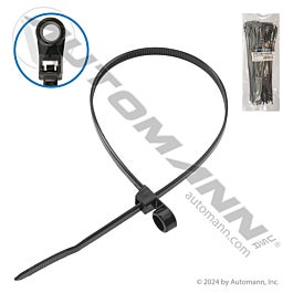 Automann 577.1250UV-M Nylon Zip Ties 12in Length w/Eye Black