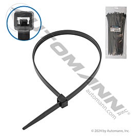 Automann 577.14120UV Nylon Zip Ties 14in Length Black