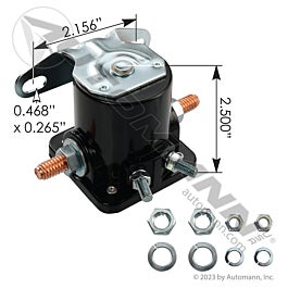 Automann 577.3040-12 Starter Solenoid 4 Terminal 85A 12V