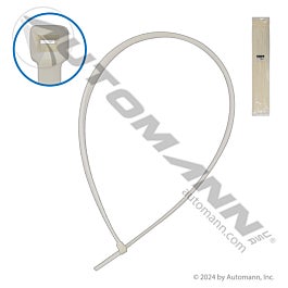 Automann 577.36175N Nylon Zip Ties 36in Length White